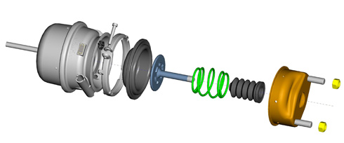 Juego de mantenimiento - Actuadores, Cámaras de Frenos, Diafragmas, Rotocamaras, Frenos de Resorte, Resortes